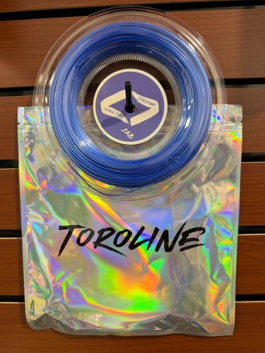 Toroline, Super Toro Tennis String Reel, 1.23/17g, Blue, Co-Polymer, Auth Dealer