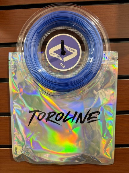 Toroline, Super Toro Tennis String Reel, 1.23/17g, Blue, Co-Polymer, Auth Dealer