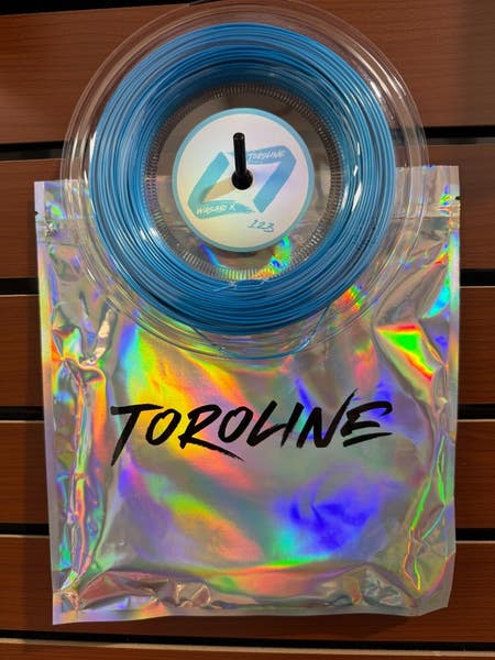 Toroline, Wasabi X Tennis String REEL, 1.23/17g, Neon Blue, Co