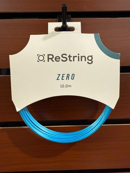 ReString Zero Tennis String - Sky Blue, 1.28/16g, Co-Poly, sold by the Pack.