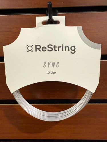 ReString Sync Tennis String SET - Gray, 1.25/17g, Co-Poly, sold by the Pack.