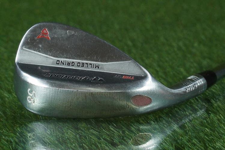 TAYLORMADE MG 1 58 13 WEDGE LOB MILLED GRIND TRUE TEMPER S400 STIFF LEFT LH