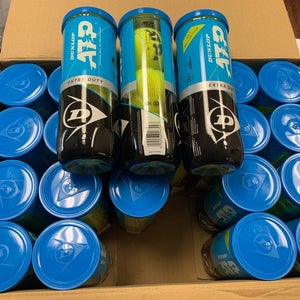 Dunlop ATP Extra Duty Hard Court Tennis Balls, numbered! balls Sold by the case