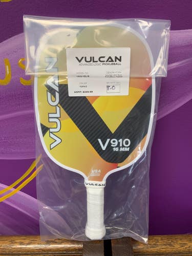 Vulcan V910 Topaz Pickleball Paddle, NEW, Ships FREE