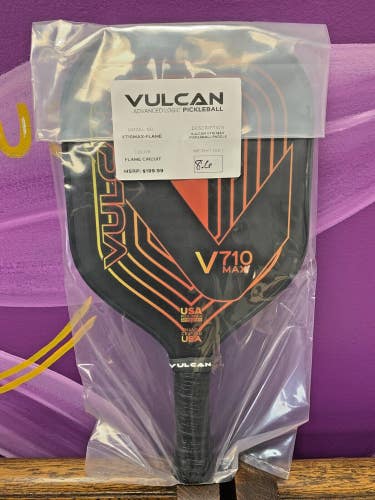 Vulcan V710 Max Pickleball Paddle, NEW, Ships FREE