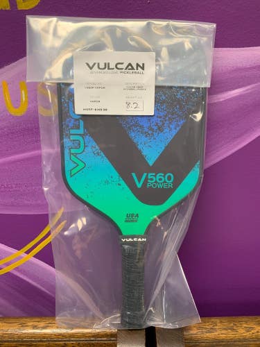 Vulcan V560P Vapor Pickleball Paddle, NEW, Ships FREE