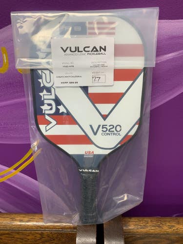 Vulcan V520 USA Control Pickleball Paddle, NEW, Ships FREE