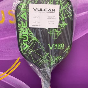 Vulcan V330 LIMLAZ, Lime Lazer Hybrid Pickleball Paddle, NEW, Ships FREE