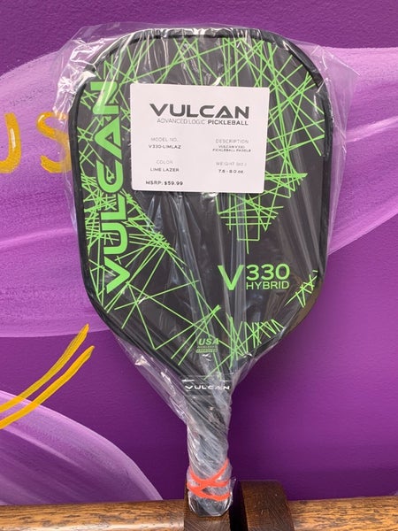 Vulcan V330 LIMLAZ, Lime Lazer Hybrid Pickleball Paddle, NEW, Ships FREE