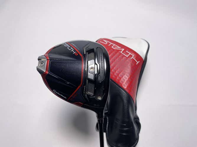 TaylorMade Stealth 2 Plus Driver 9* HZRDUS 6.5 Gen 4 Dual Torsional XStiff RH HC