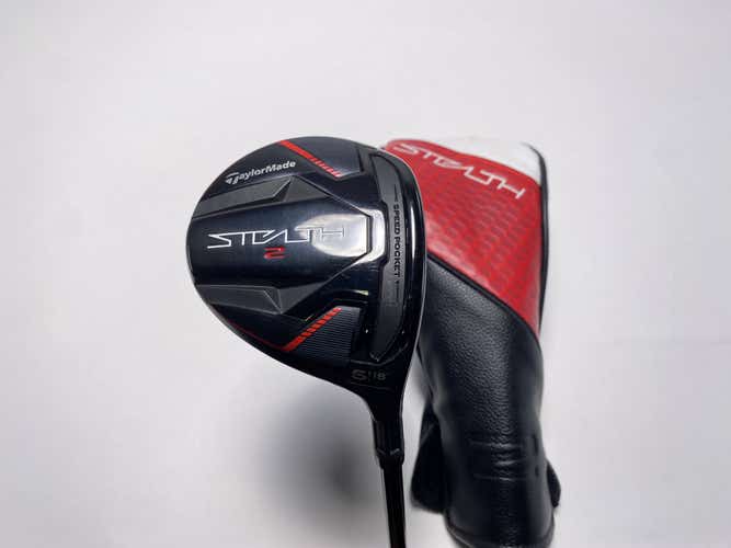 TaylorMade Stealth 2 5 Fairway Wood 18* Fujikura Ventus Red TR 6-S Stiff RH HC