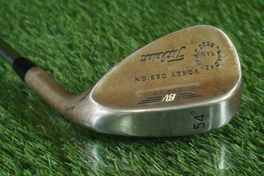 TITLEIST VOKEY RAW 54 10 WEDGE SAND 254 10 MILD STEEL 8620 TRUE TEMPER RH
