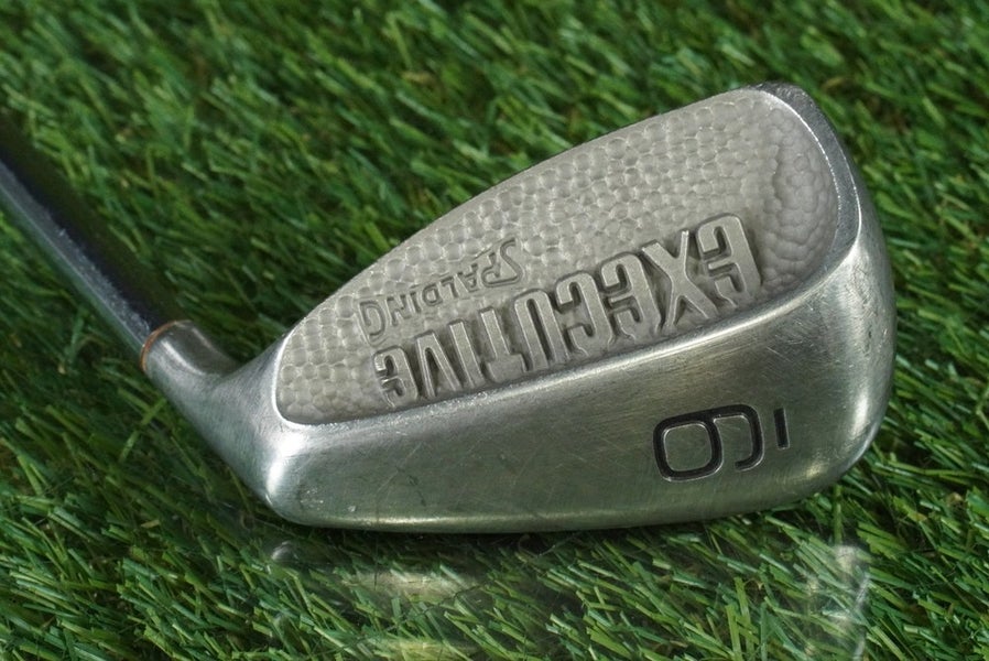 SPALDING EXECUTIVE 9 IRON TRUE TEMPER DYNAMIC STIFF FLEX STEEL SHAFT RH ~ LOOK!!