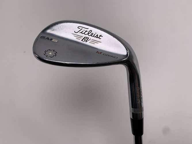 Titleist Vokey SM6 Tour Chrome Sand Wedge SW 54* 8 NS Pro 950 GH Wedge Mens RH