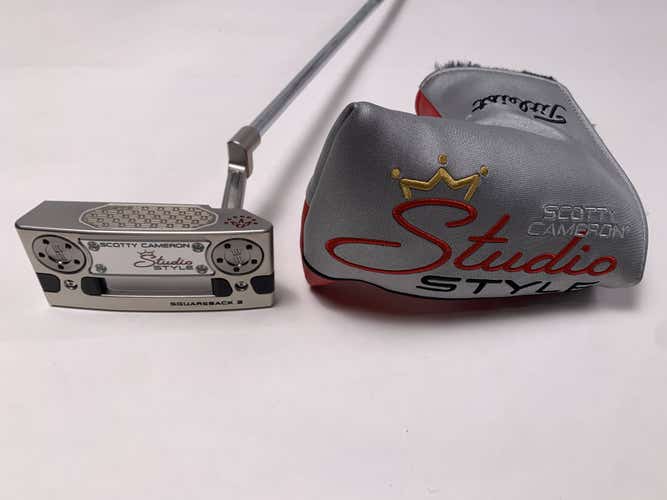 Scotty Cameron Studio Style Squareback 2 2025 Putter 38" Mens RH HC NEW