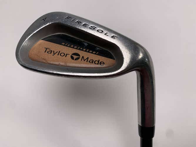 TaylorMade Firesole Gap Wedge GW Bubble S-90 90g Stiff Graphite Mens RH