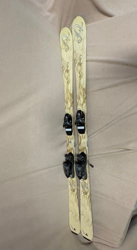 Women's All Mountain 167 cm K2 Mystery Luv Skis With Bindings (Used)