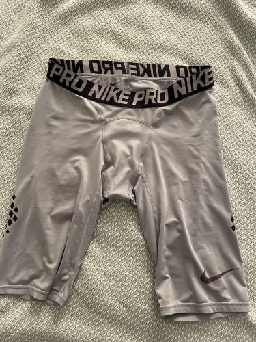 Nike Pro Dri Fit Used Adult Unisex Compression Shorts size Large