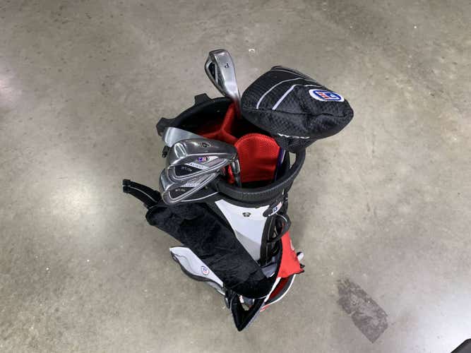 US Kids WT-15U Club Set 3W 6 8 PW Putter Ultralight 54" Youth RH + Bag