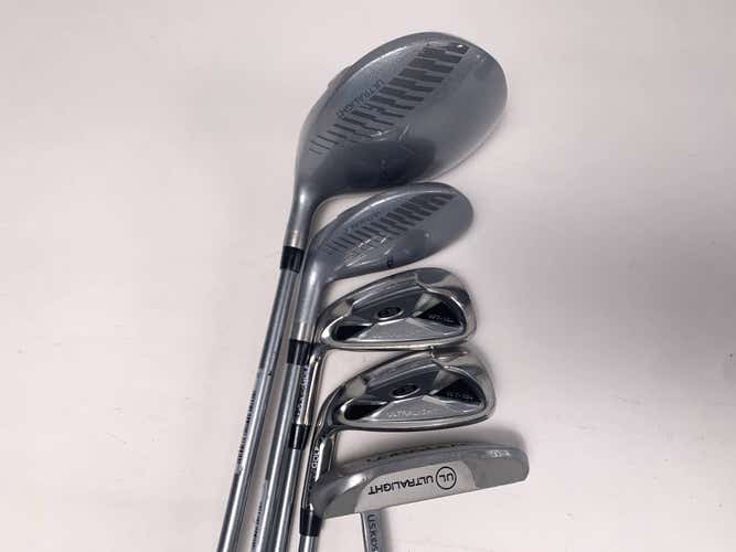 US Kids WT-15S Club Set Driver 4H 7 PW Putter TS 54 Youth Graphite Junior LH