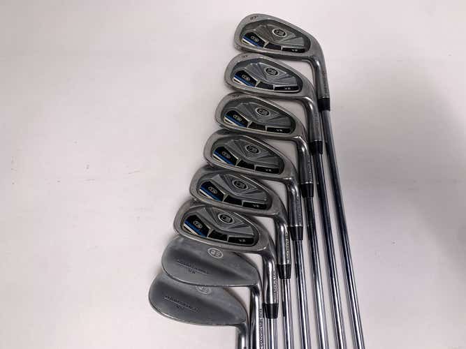 US Kids TS V5 Iron Set 5-PW+GW+SW TS V5 Youth Steel Junior RH Undersize Grips