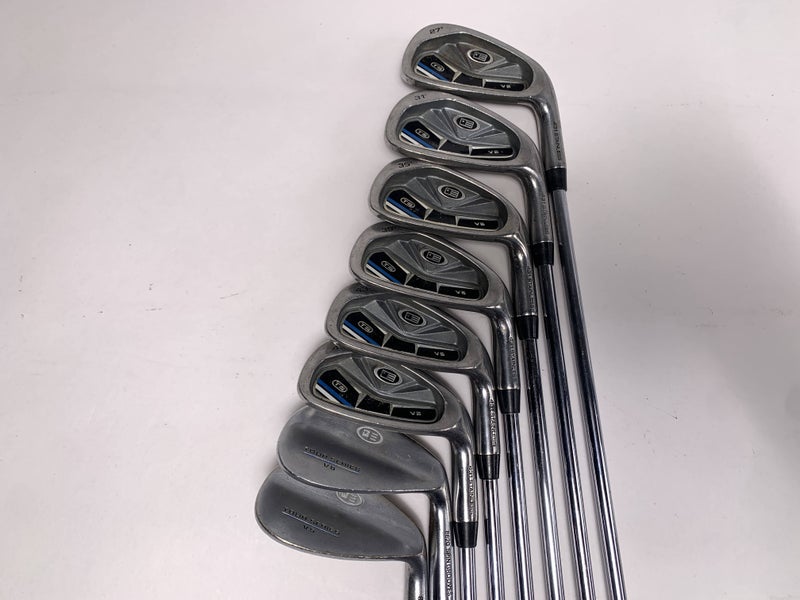 US Kids TS V5 Iron Set 5-PW+GW+SW TS V5 Youth Steel Junior RH Undersize Grips