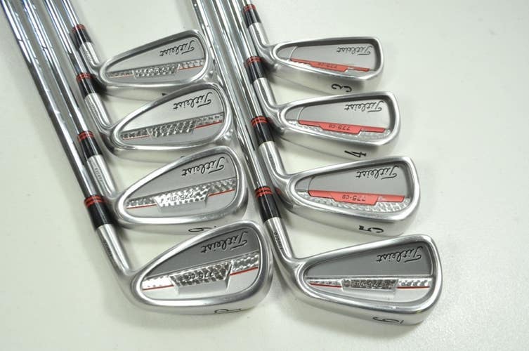 Titleist 775.CB 3-PW Iron Set Stiff Flex Right KBS Tour 90 Steel # 199909
