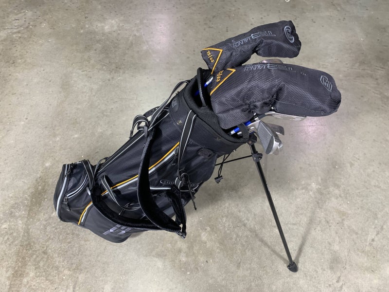 US Kids TS3 V5 Club Set Driver 3W 4H 5-PW SW Putter TS3 63" Junior RH HC +Bag