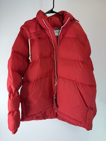 NWT ALPINE DESIGN PUFFER JACKET MEN'S XL [ADM24506-BRIGHT CRIMSON] $128