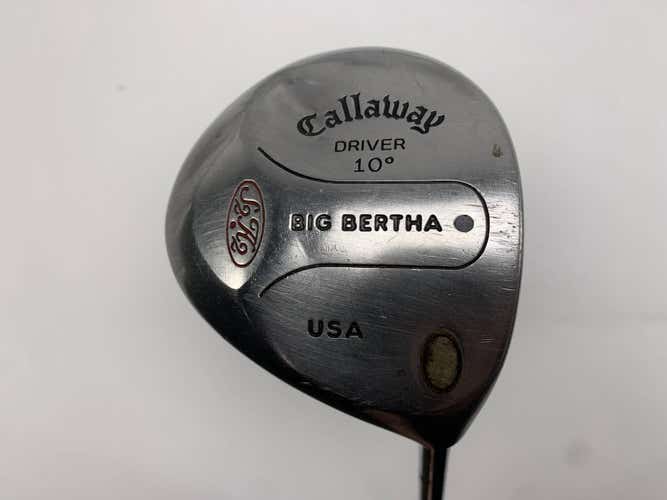 Callaway S2H2 Driver 10* True Temper Dynamic Gold Regular Steel Mens RH