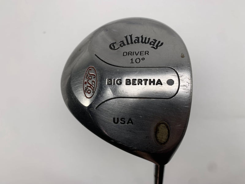 Callaway S2H2 Driver 10* True Temper Dynamic Gold Regular Steel Mens RH