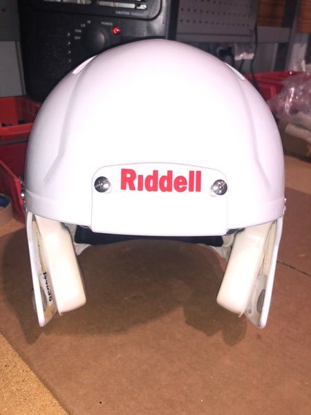 USED RIDDELL SPEED ADULT HELMET - XL - METALLIC WHITE - REJECT