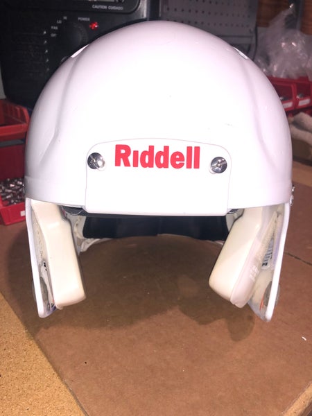 USED RIDDELL SPEED ADULT HELMET - XL - METALLIC WHITE - REJECT