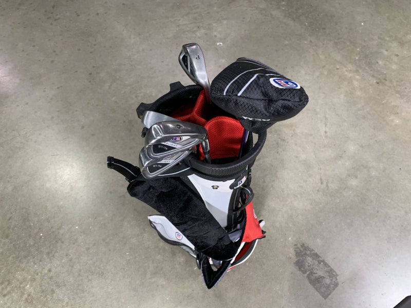 US Kids WT-15U Club Set 3W 6 8 PW Putter Ultralight 54" Youth RH + Bag