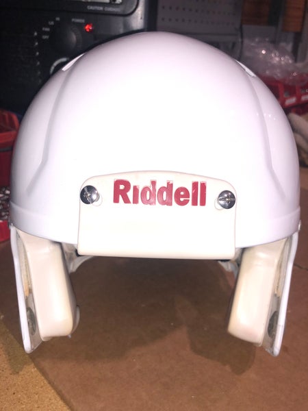 USED RIDDELL SPEED ADULT HELMET - XL - METALLIC WHITE - REJECT