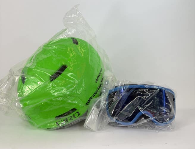 Giro Crue CP MIPS Snow Sports Helmet Matte Green Youth Small -NEW Open Box