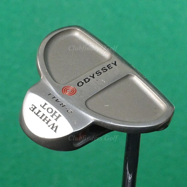 Odyssey White Hot 2-Ball 35.25" Double Bend Mallet Putter Golf Club