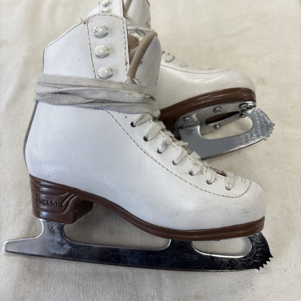 Girls Junior Youth Size 11.5 C Jackson Ultima Mystique Figure Ice Skates