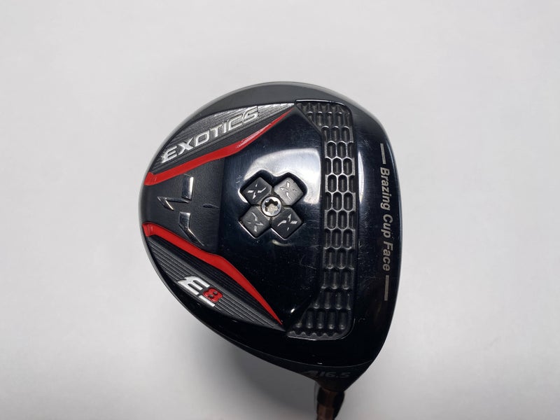 Tour Edge Exotics E8 Beta 4 Fairway Wood 16.5* Fujikura Exotics 57g Mens RH