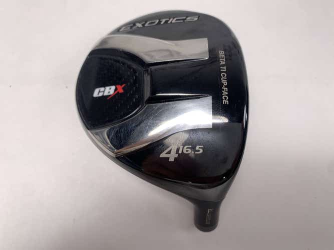 Tour Edge Exotics CBX 4 Fairway Wood 16.5* HEAD ONLY Mens RH- Read