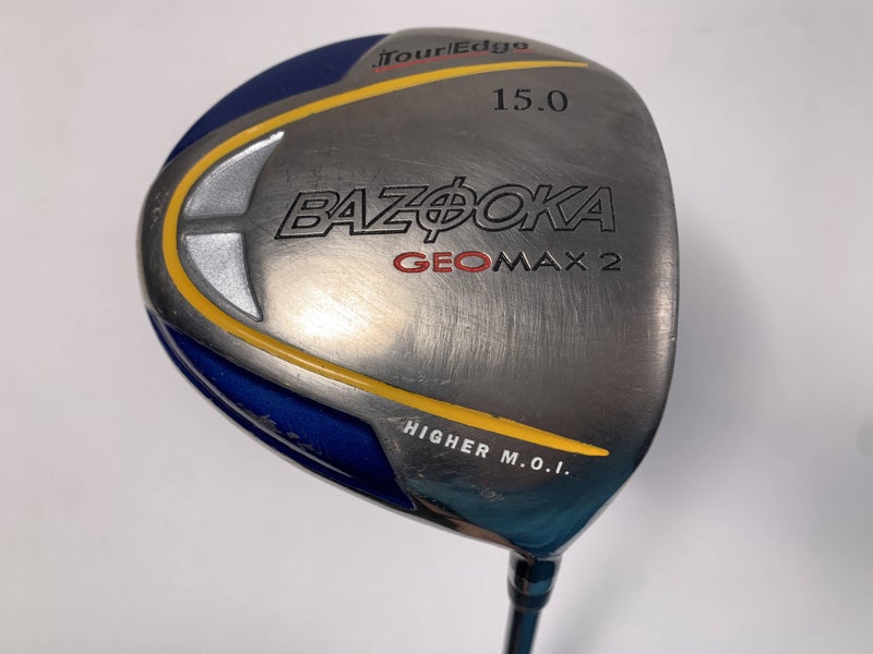 Tour Edge Bazooka Geomax 2 Driver 15* Grafalloy Bazooka GeoMax 65g Stiff RH
