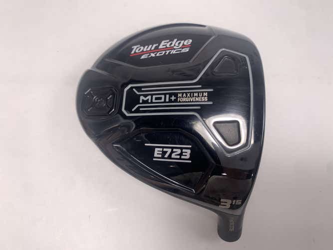 Tour Edge Exotics E723 3 Fairway Wood 15* HEAD ONLY Mens RH