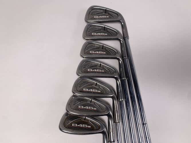 Tommy Armour 845 S Silver Scot Iron Set 4-PW Tour Step Regular Steel Mens RH