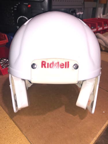 USED RIDDELL SPEED ADULT HELMET - XL - METALLIC WHITE - REJECT