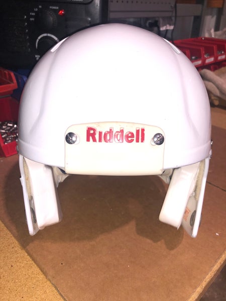 USED RIDDELL SPEED ADULT HELMET - XL - METALLIC WHITE - REJECT