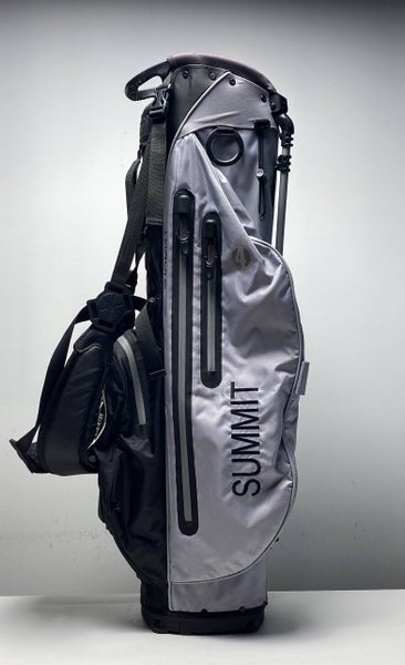 Titleist Players 4 StaDry Stand Bag Black/Gray 4-Way Divide Dual Strap Golf Bag