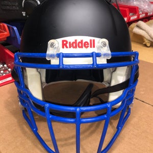 USED RIDDELL SPEED ADULT HELMET - MEDIUM - FLAT BLACK