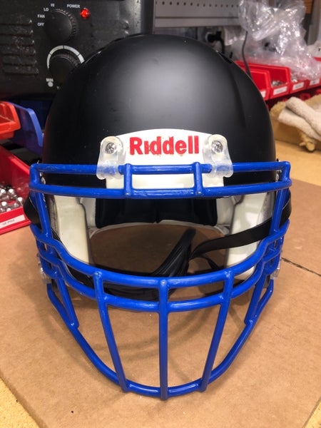 USED RIDDELL SPEED ADULT HELMET - MEDIUM - FLAT BLACK