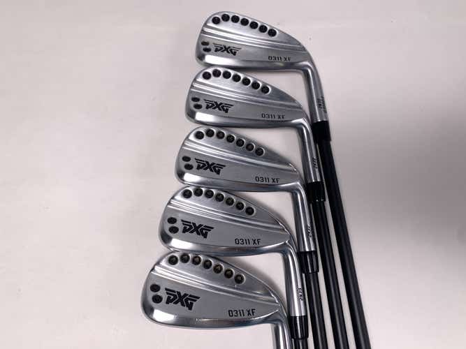 PXG 0311 XF GEN2 Chrome Iron Set 5-9 KBS Tour Graphite Iron 60 Regular RH +1''