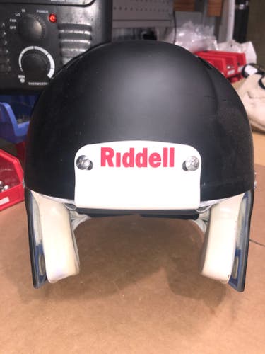 USED RIDDELL SPEED ADULT HELMET - SMALL - FLAT BLACK - REJECT